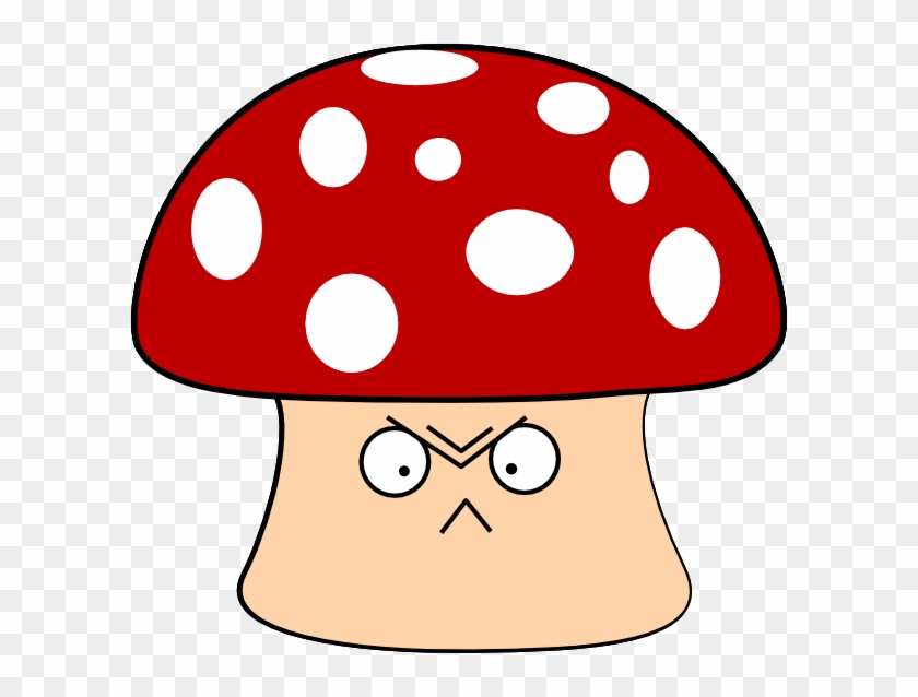 Angry 2 Clip Art At Clker - Smurf Mushroom Png #1045149