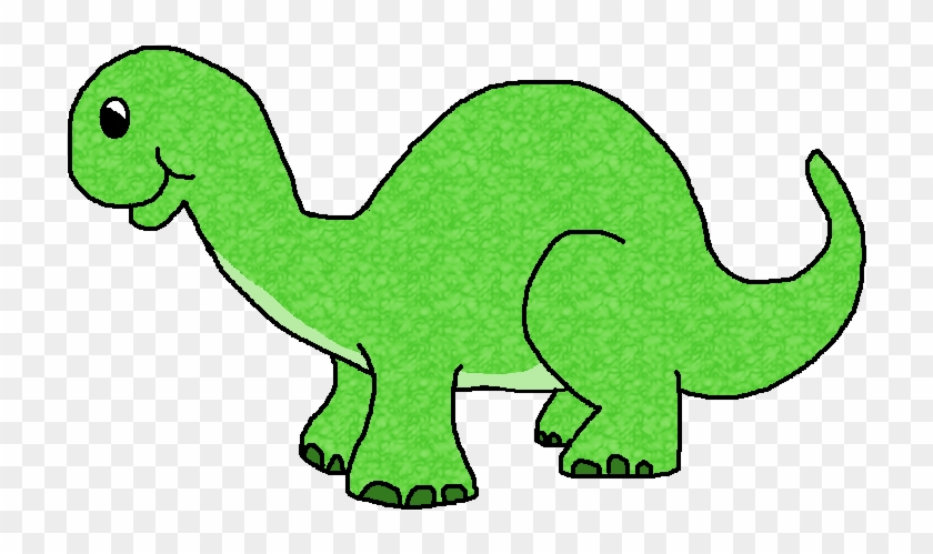 Cute Dinosaur Clipart Clipartwiz 2 - Black And White Dinosaur Clipart #1045188