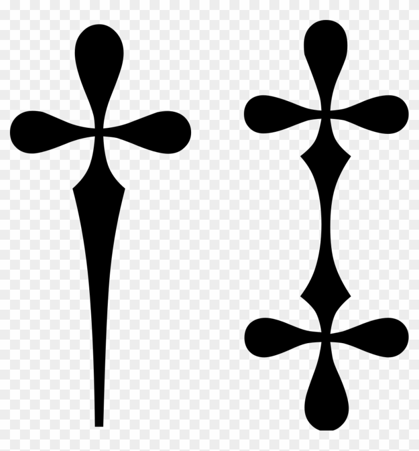 Dagger And Double Dagger In Times New Roman - Dagger And Double Dagger #1045242