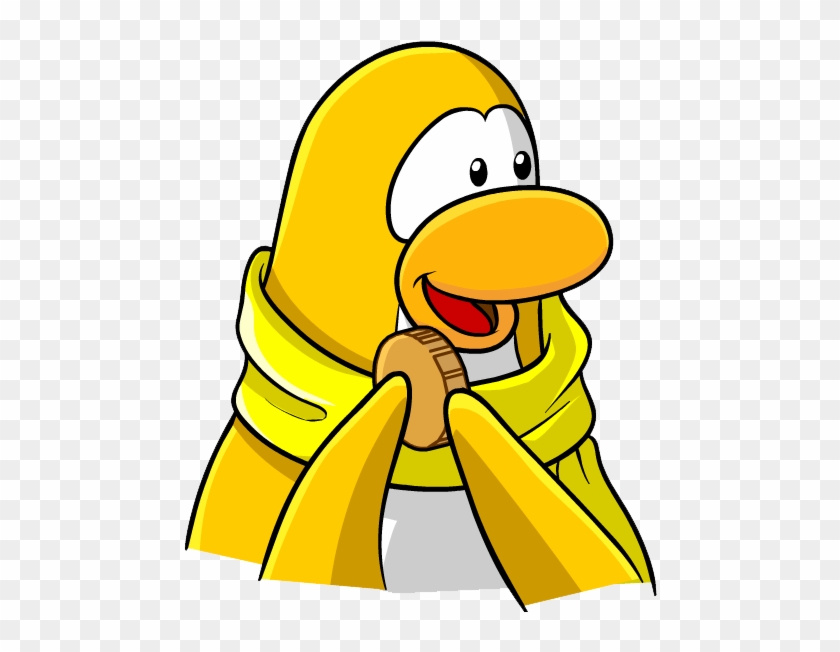 Yellowpenguincoin - Yellow Penguin Club Penguin #1045302