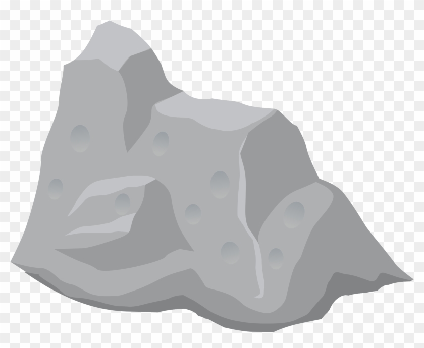 Rock Dull Mid1 - Clip Art #1045320