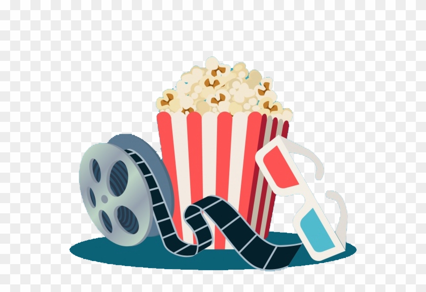 Movie Day - Movie Night Clipart Transparent #1045367