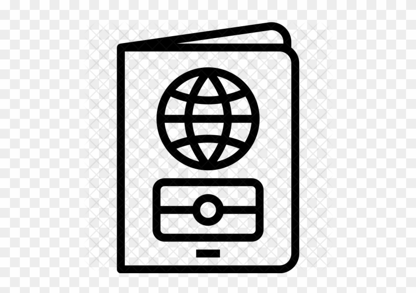 Passport Icon - Internet Icon #1045439