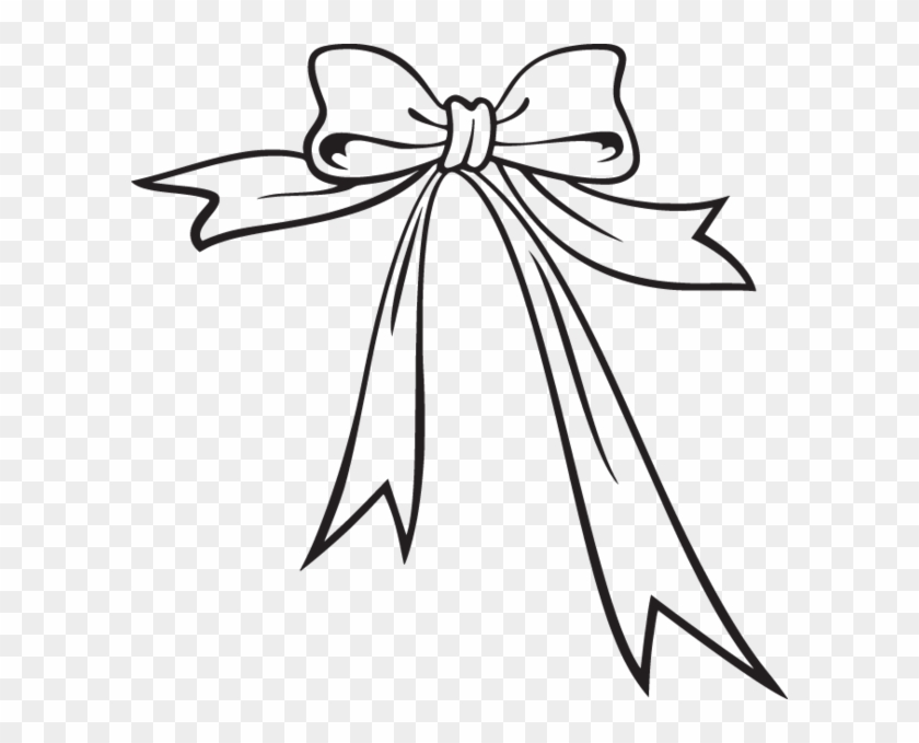 378ra - Bow - Clip Art Of A Ribbon #1045449