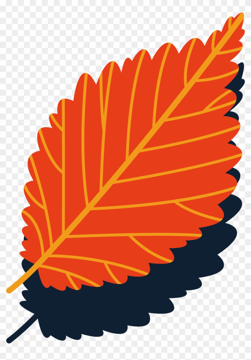 Autumn Leaves Vector Background - Illustration #1045488