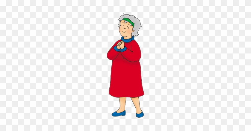 Grandmother Clipart - Image - Image - Caillou Grandma And Grandpa #1045509