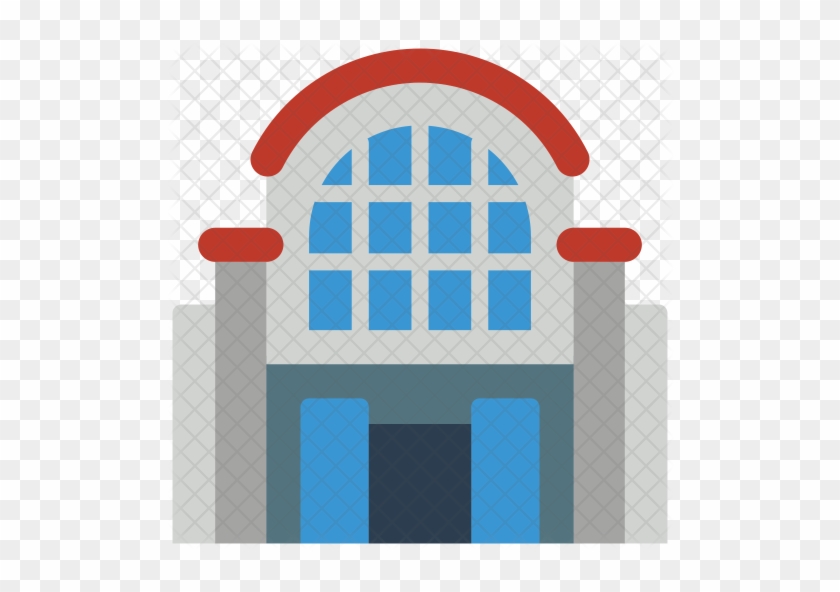 Shopping Mall Icon - Architecture #1045612