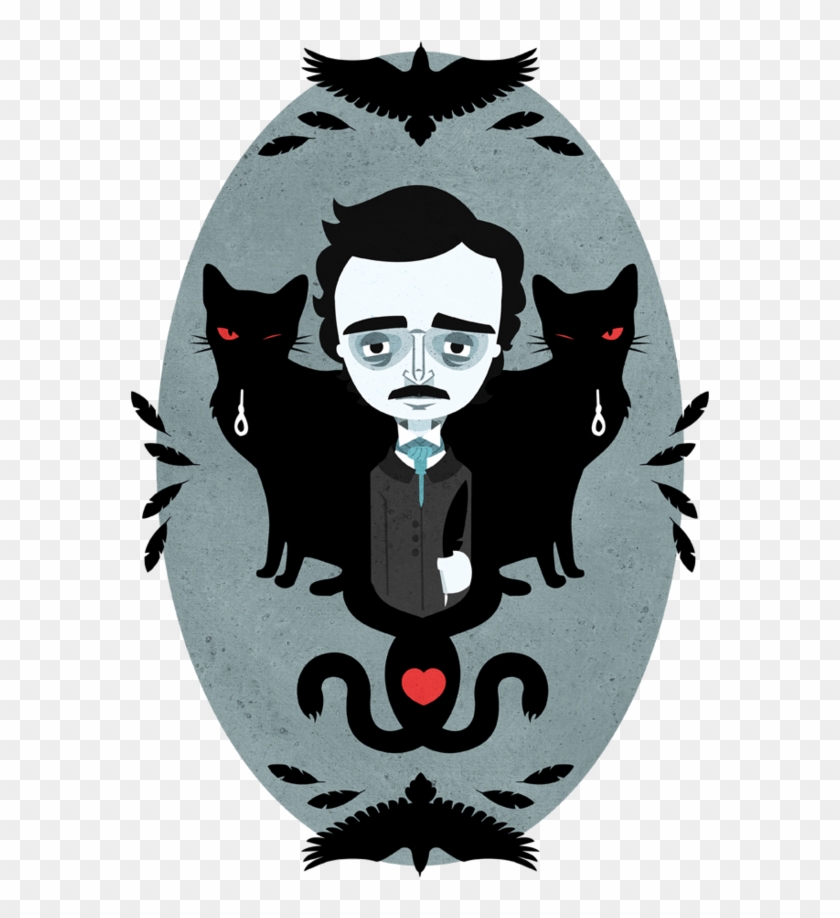  Edgar Allan Poe Dibujo Animado