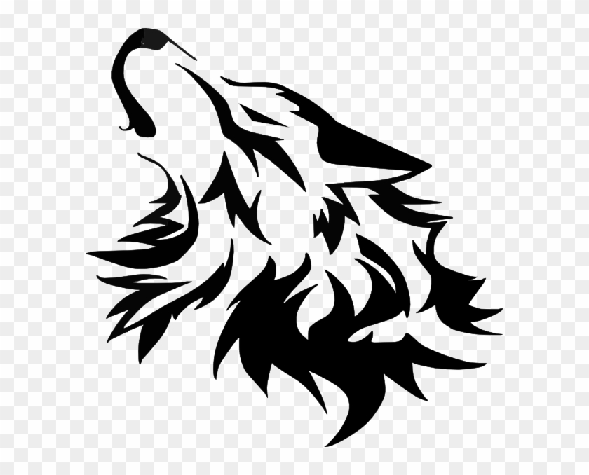 Wolf Vector Clip Art At Clker - Wolf Head Vector Png #1045687