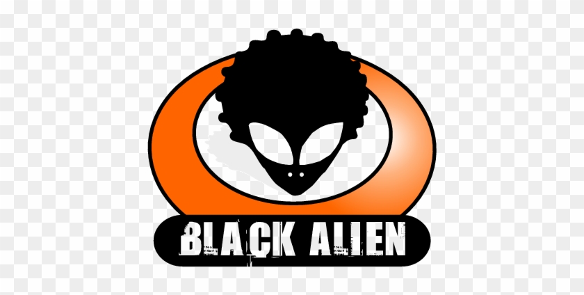 Black,alien - Black Alien Logo #1045732
