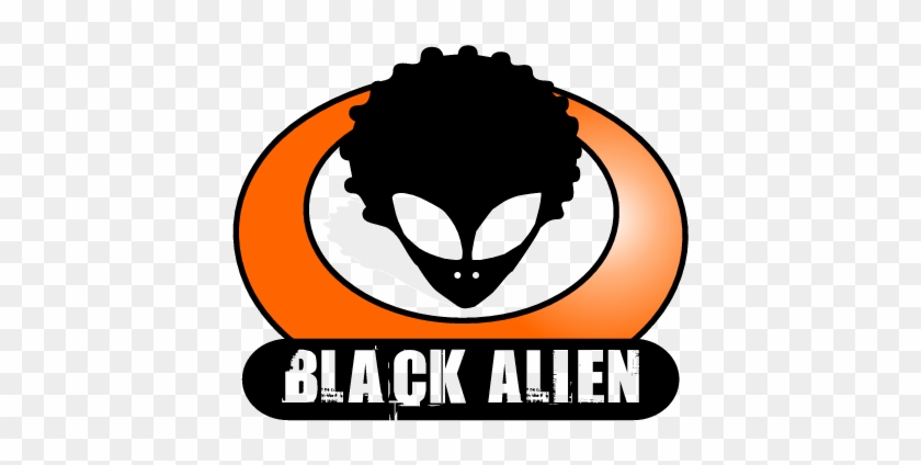 Black,alien - Black Alien Logo #1045732