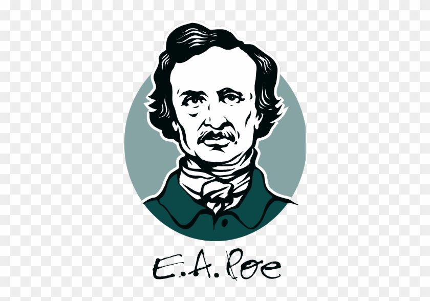 The Complete Works Of Edgar Allan Poe By Edgar Allan - Edgar Allan Poe Clipart #1045745
