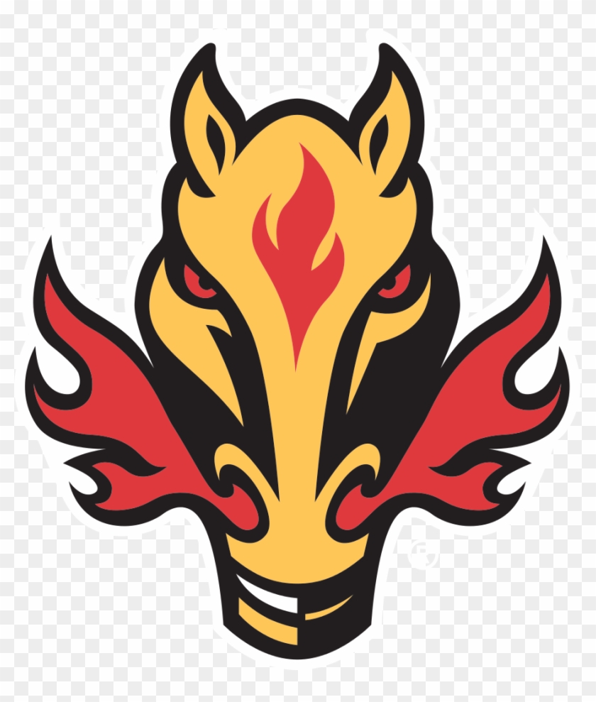 Logos - Calgary Flames Horse Logo #1045877