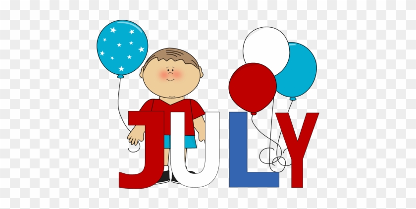 July Clipart - Months Of The Year July #1045940