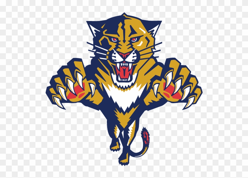 This Is The Logo For The Florida Panthers - Florida Panthers Old Logo #1045974