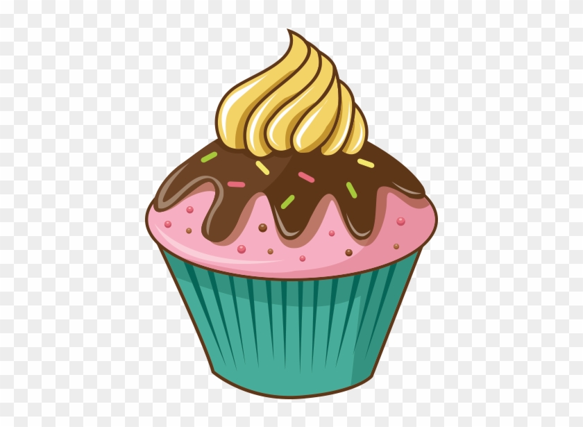 Mega Cupcake - Muffin Graphic #1045988