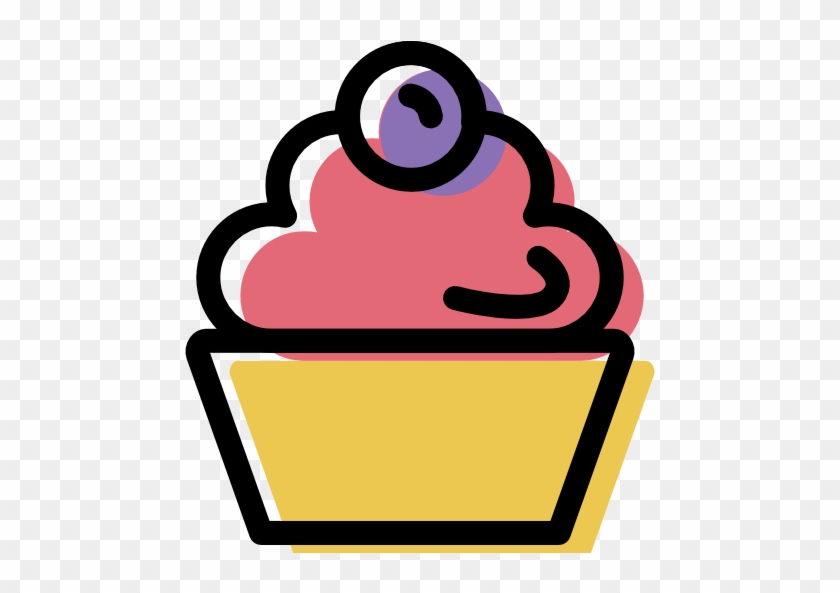 Cupcake Icon - Iconos De Cupcakes Png #1045992