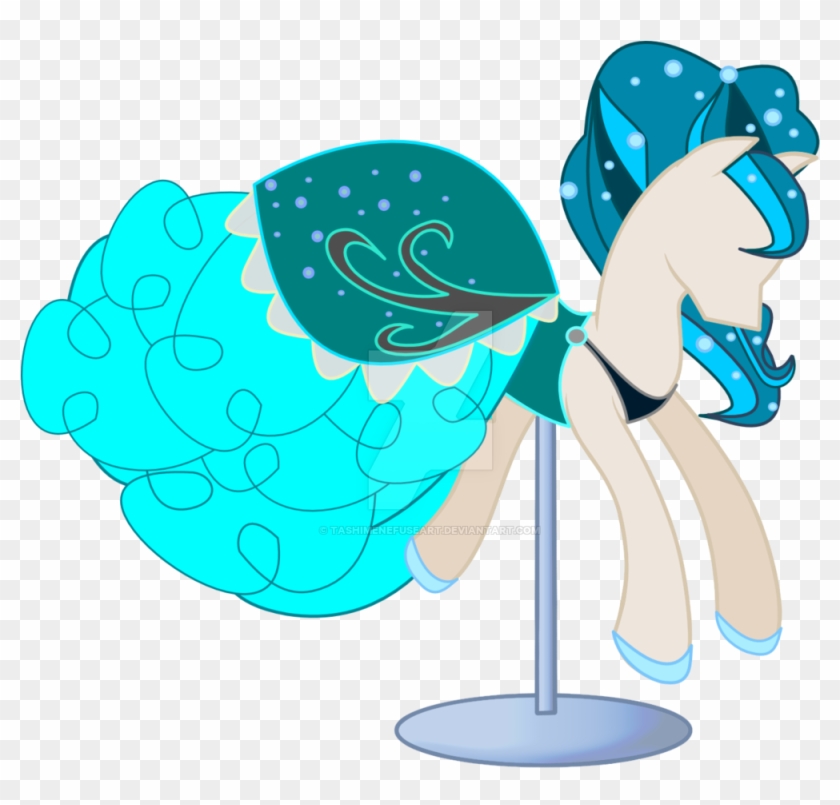 Blueswirl Oc Ggg Dress By Tashimenefuseart Blueswirl - Mlp Vestidos #1046142