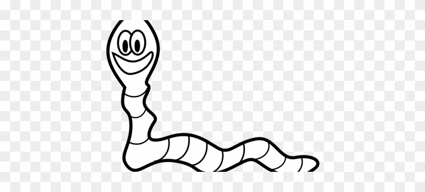 Inchworm Clipart Computer Worm - Worms Coloring Page #1046206