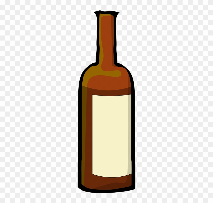 Royalty Free Vodka Quotes Clip Art, Vector Images Illustrations - Wine Bottle Clip Art #1046286