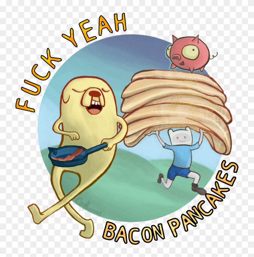 Bacon Pancakes By Cathaeros - Cartoon #1046325