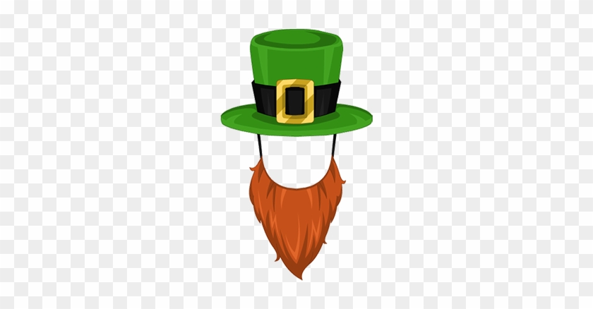 Super Lucky Leprechaun Hat - Leprechaun Hat And Beard #1046353