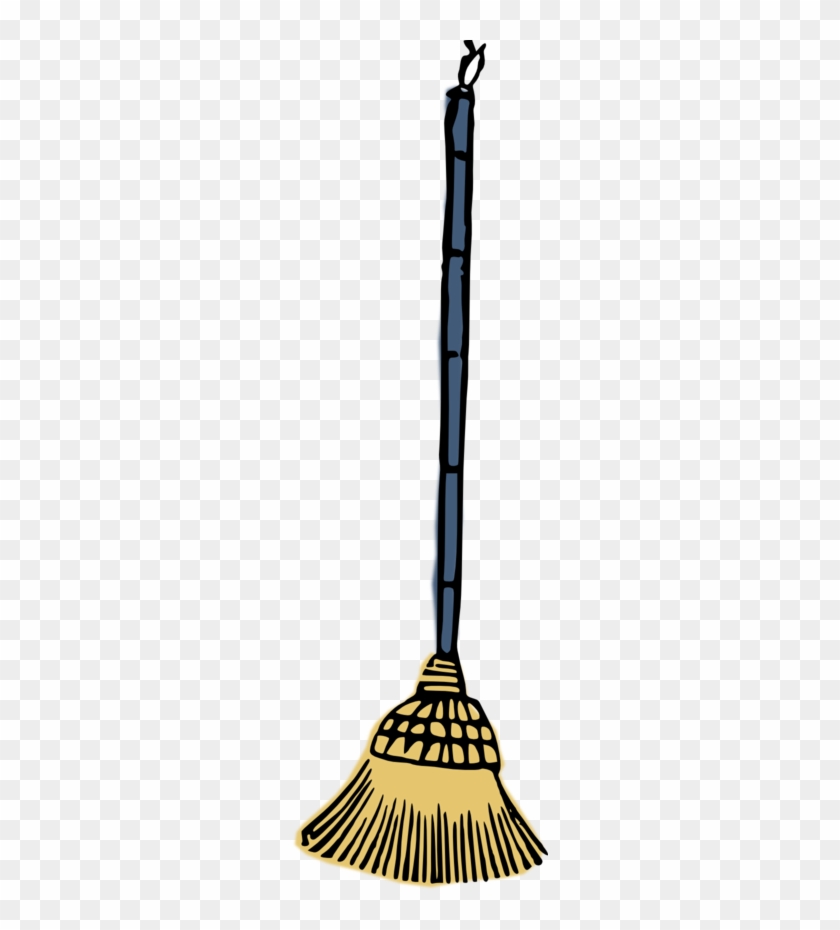 Broomstick - Clipart - Clipart Of Broom #1046407