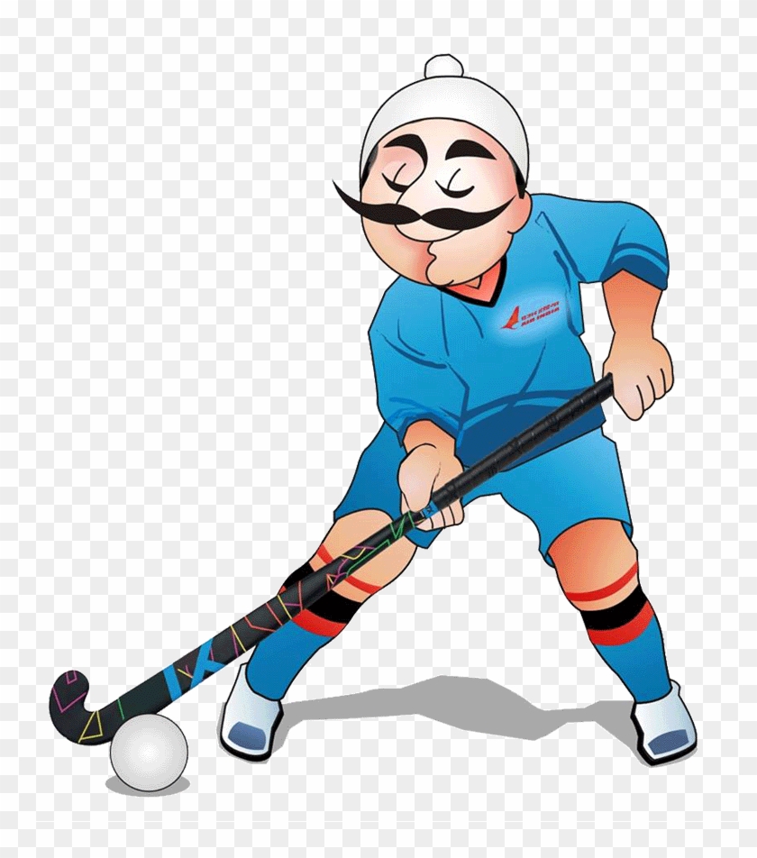 The Air India Sports Promotion Board - Hockey Pictures Cartoon India #1046528