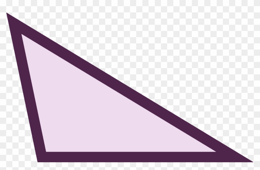 Coloured Obtuse Angled Triangle #1046545