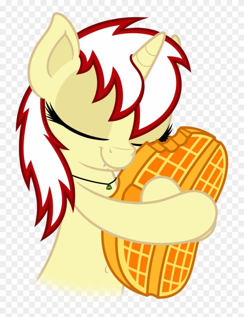 Pixel Dot And Her Waffle By Zutheskunk - Pixel Dot And Her Waffle By Zutheskunk #1046602