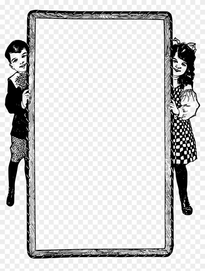 Creepy Clipart Picture Frame - フリー フレーム 素材 #1046644