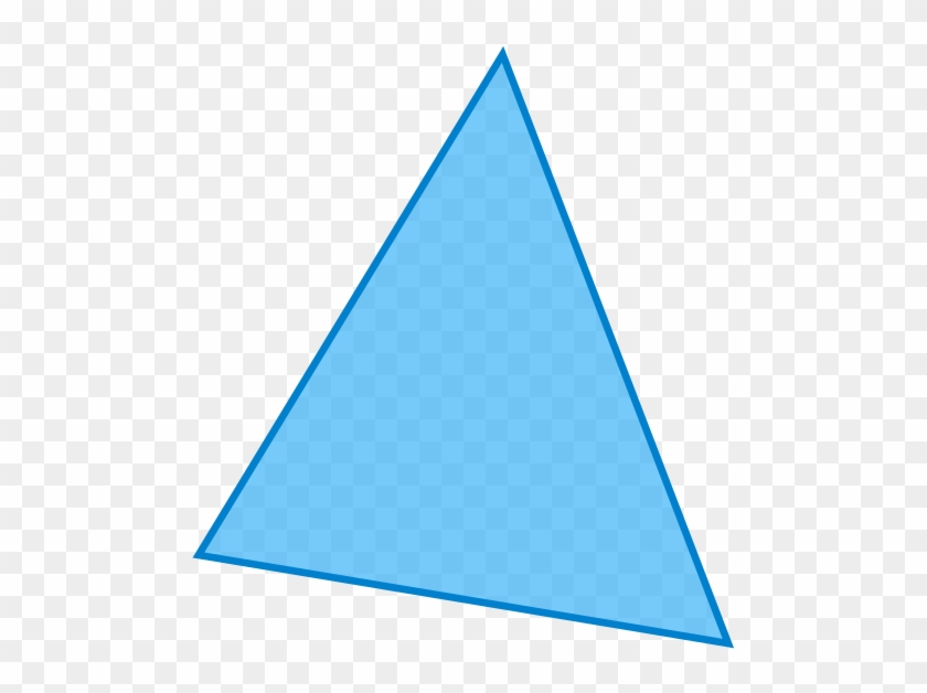 Acute Triangles Have Three Angles That Are All Acute - Illustration Of A Triangle #1046689