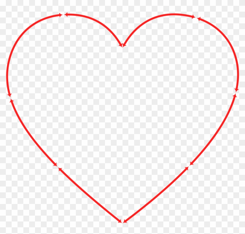 Free Heart And Arrow Clip Art - Big Heart With Arrow #1046696