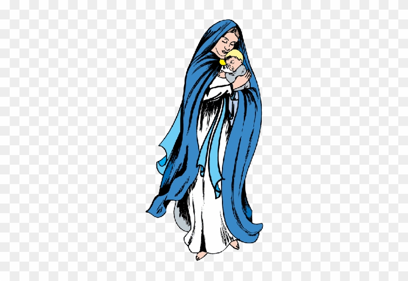 Mother Mary Clip Art #1046868