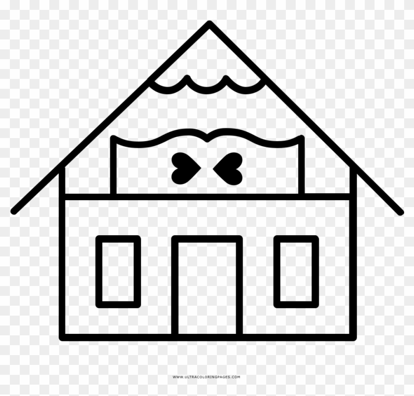 Cottage Coloring Page - Coloring Book #1046964