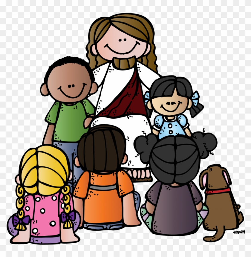 Download Pretty Jesus With Children Clip Art - Download Pretty Jesus With Children Clip Art #1047025