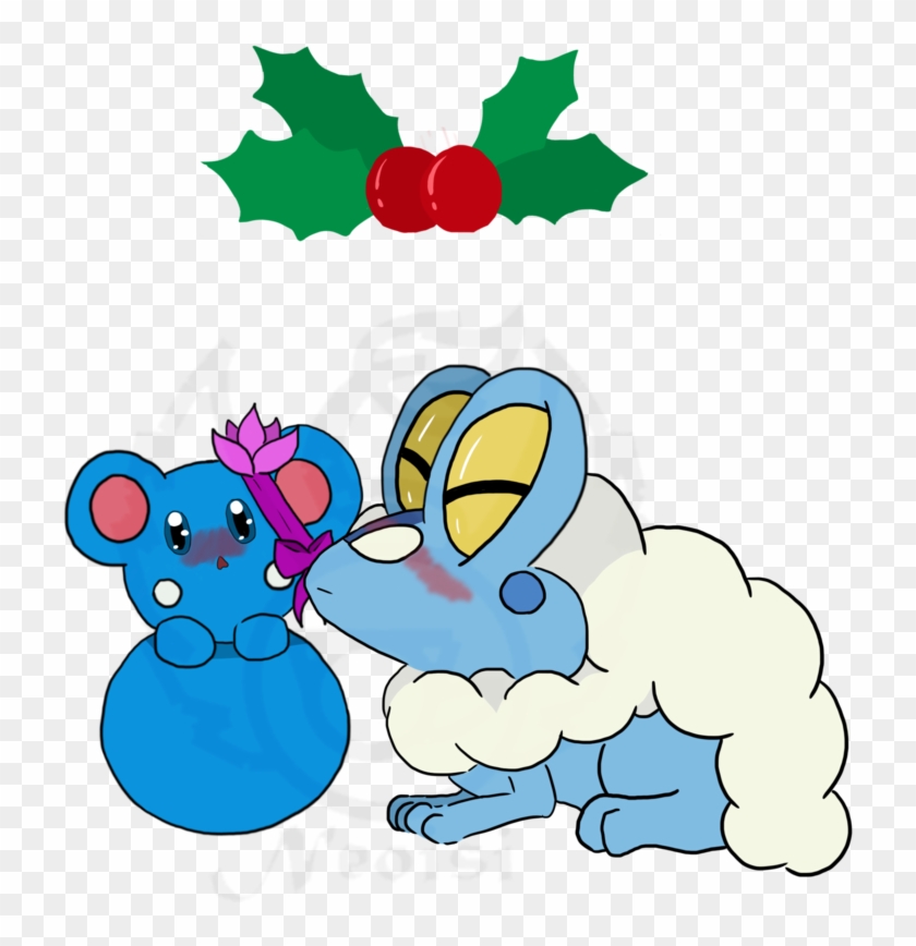 Un Beso Bajo El Muerdago By Neoisi - Cartoon #1047035