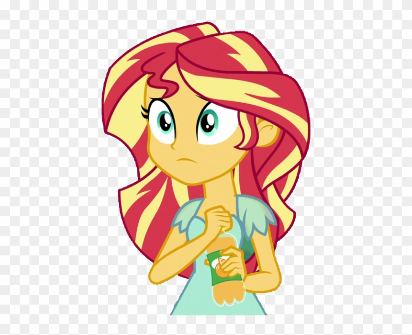 Dance Magic, Equestria Girls, Female, Orange Soda, - Mlp Eg Sunset Shimmer Vector #1047248