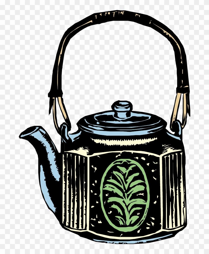 Kettle Teapot Clip Art - Vintage Kitchenalia With Teapot Tote Bag, Adult Unisex, #1047314