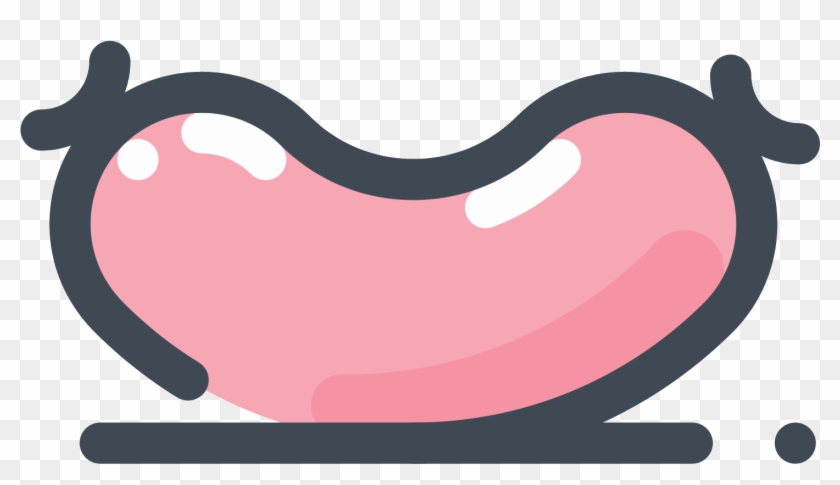 Sausage Icon - Cartoon Meat Png #1047328