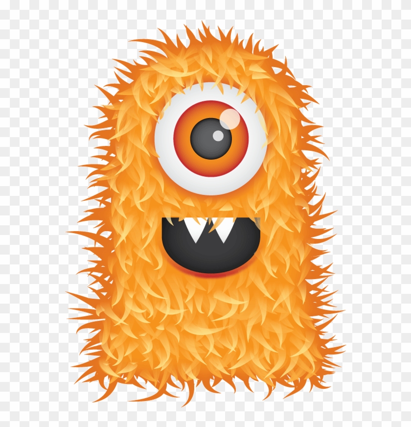 Free Cute Hairy Monster Clipart And Vector Graphics - Illustration #1047338