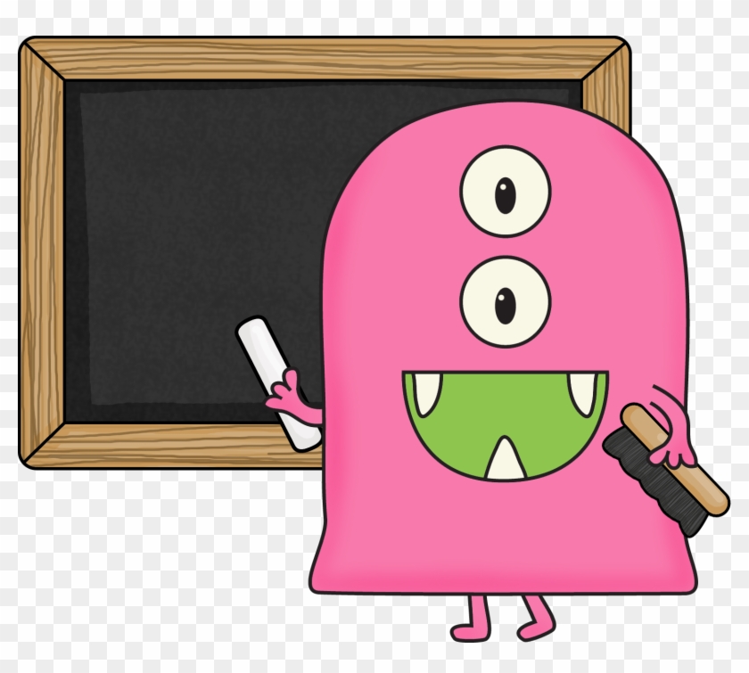 School Monsters Clip Art , Images Illustrations - Monster Clip Art School #1047341