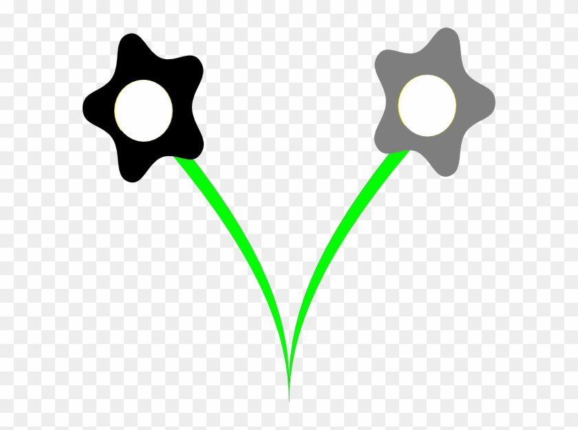 Tulip Clip Art Black And White Wedding Photo - Clip Art #1047403