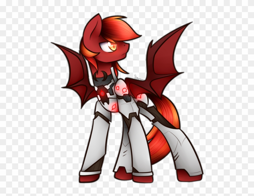 Jadekettu, Bat Pony, Genji Armour, Male, Oc, Oc - Cartoon #1047427