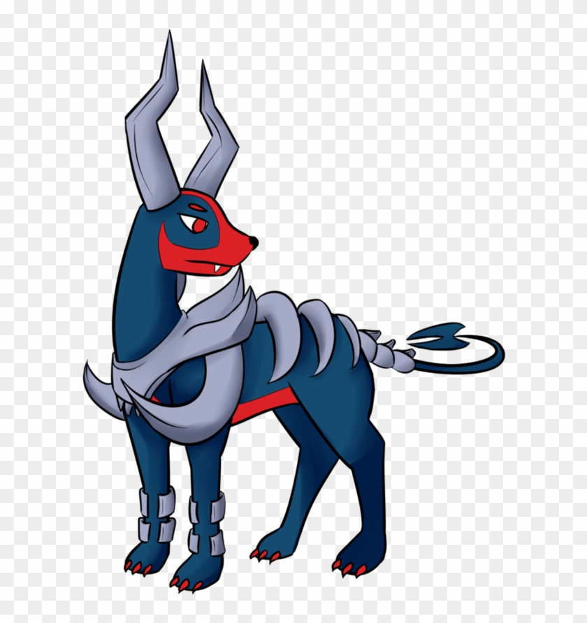 Shiny Mega Houndoom By Cyilla - Pokemon Shiny Mega Houndoom #1047538