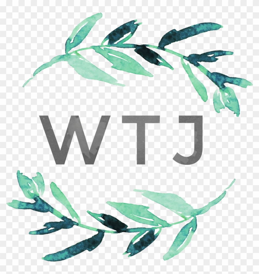 Logo Laurel Wreath Watercolor Painting Branch - Logo #1047561