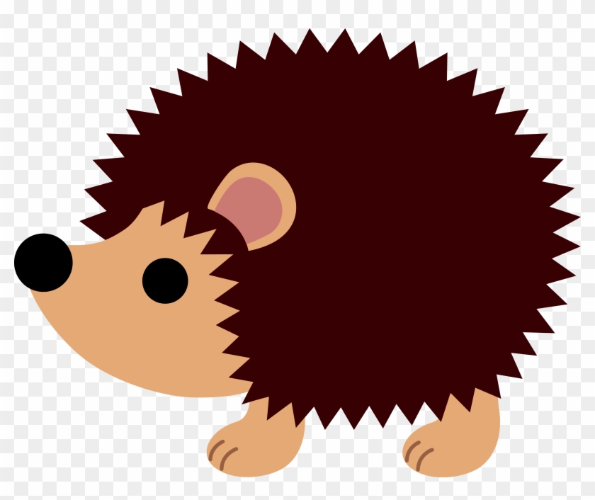 Cute Realistic Hedgehog Clipart - Hedgehog Clipart #1047589