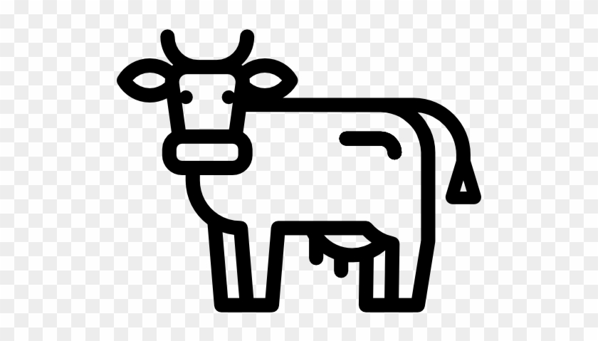 Zoo, Cow, Animals, Wild Life, Animal Kingdom Icon - Cow Icon #1047625