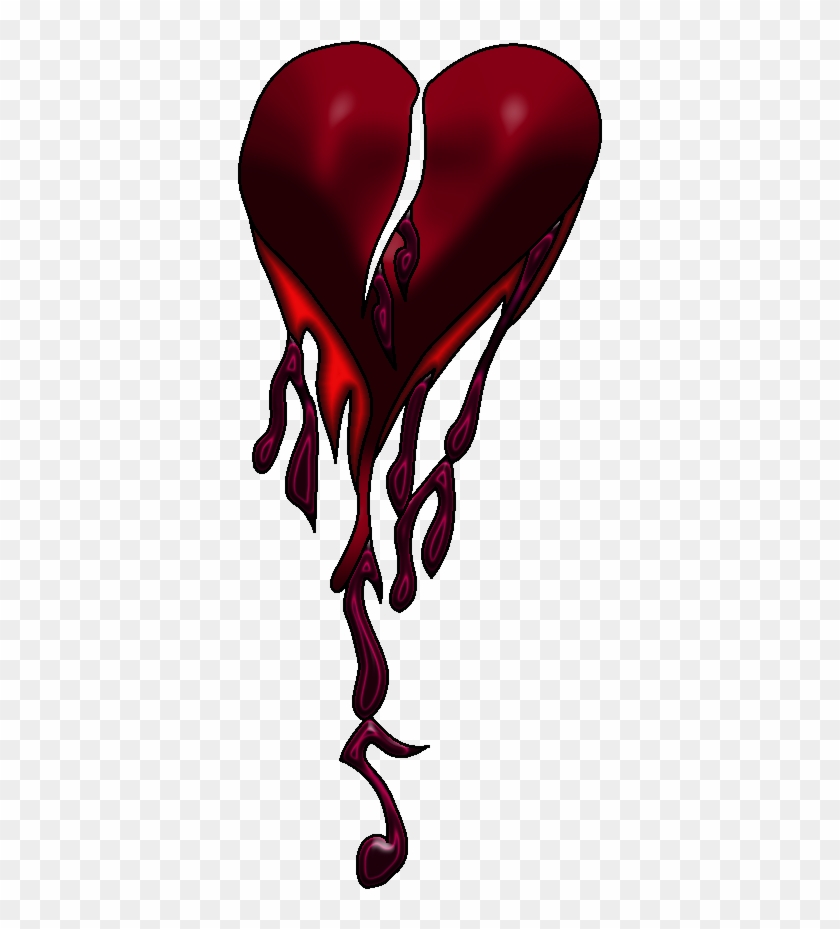 torn bleeding heart