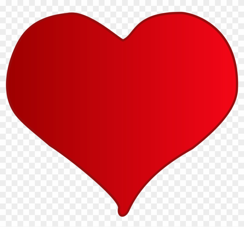 Open - Heart Shape Clipart #1047652